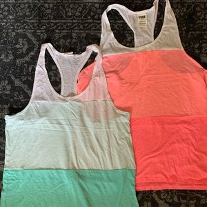 2 Victoria’s Secret Tanks